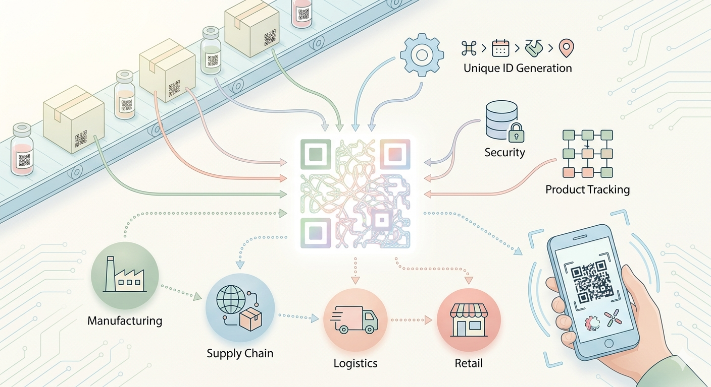 Product Serialization Screenshot